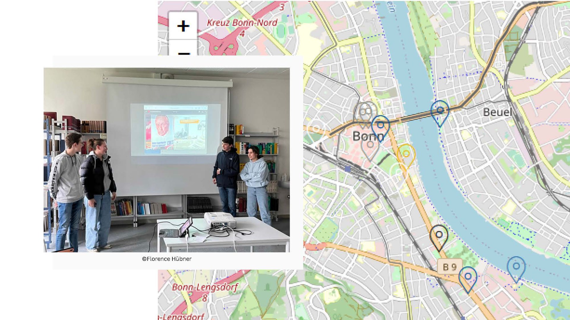 Un plan virtuel pour la ville de Bonn