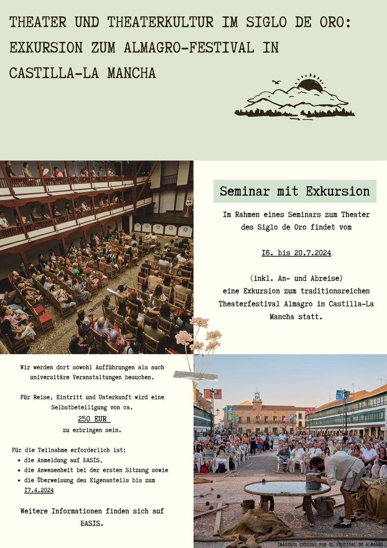 EXKURSION ZUM ALMAGRO-FESTIVAL IN CASTILLA-LA MANCHA