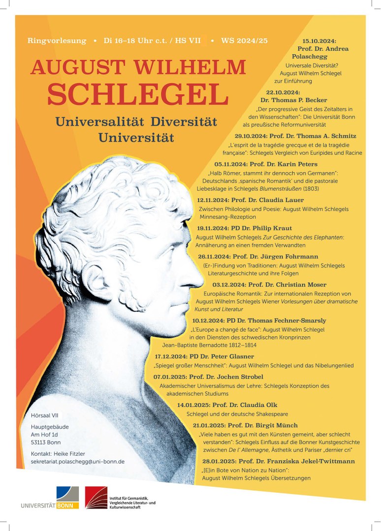 WS 24/25: Ringvorlesung A.W. Schlegel