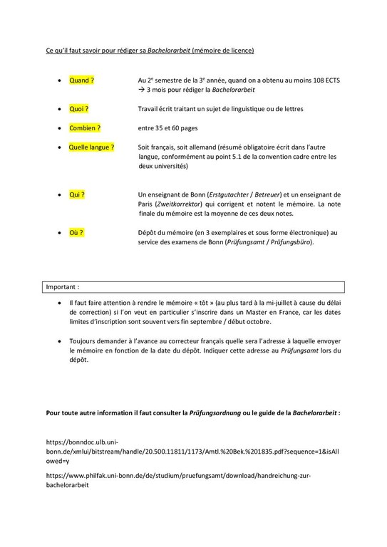 DFS Leitfaden B.A.-Arbeit (frz.)